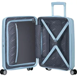 American Tourister Soundbox 4-Rollen Cabin 55 cm / 35,5-41 l pastel blue