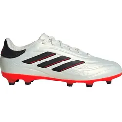 ADIDAS Kinder Fussball-Rasenschuhe Copa Pure II, IVORY/CBLACK/SOLRED, 34