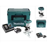 Makita Oberfräse DRT 50 RM1J Akku Multifunktionsfräse brushless 18V + 1x Akku 4,0 Ah +