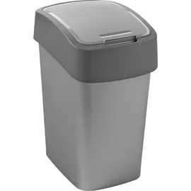Curver Flip Bin 50 l silber/graphit