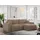MKS Meble Eckcouch Cord 2-Sitzer Braun