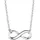 Elli Halskette Infinity Symbol Unendlichkeit 925 Silber