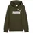Puma ESS 2 Color No. 1 Logo FL Jungen Kapuzensweater, grün - dark olive 140
