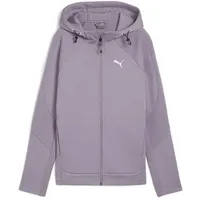 Puma Damen Pullover, Evostripe Full-Zip Hoodie, Violett, M