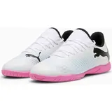 Puma Future 7 Play IT Jr. puma white/puma black/poison pink 34