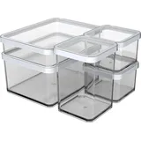 Rotho Vorratsdosen-Set LOFT 5 tlg. transparent