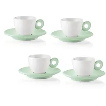 Guzzini Espressotasse 0,1 l Malvengrün 4 St.