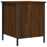 vidaXL Sitzbank mit Stauraum Braun Eiche 40 x 42,5 x 50 cm