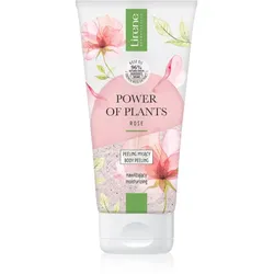 Lirene Power of Plants Rose Peeling-Gel mit feuchtigkeitsspendender Wirkung 175 ml