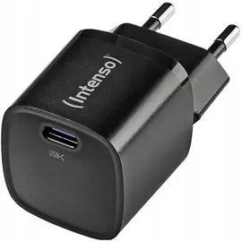 Intenso Power Adapter W30C2 GaN, Schwarz