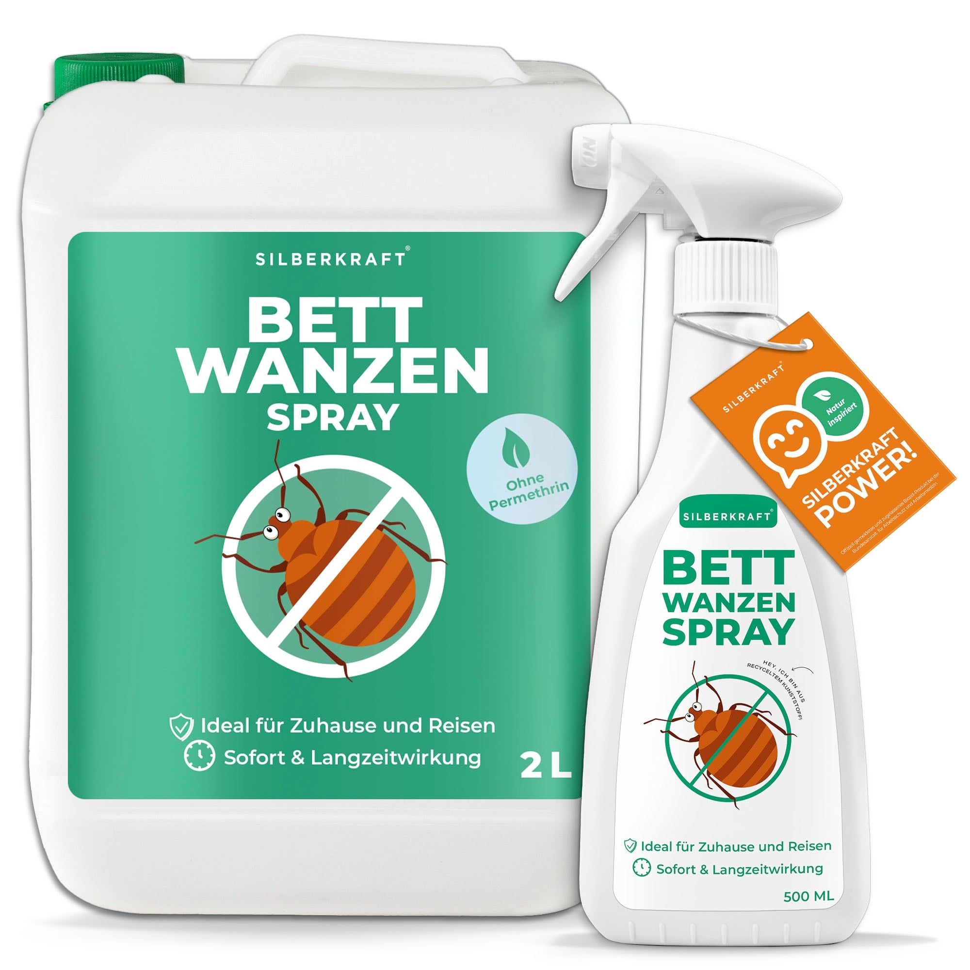 Silberkraft Anti Bettwanzen Spray 2500 ml