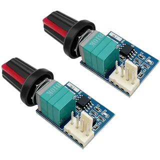 Hoembpn PWM Lüfter Drehzahlregler, DC 12V 4 Draht PWM Fan Speed Controller mit Schalter, 25kHz, für PC-Gehäuse CPU-Lüfter
