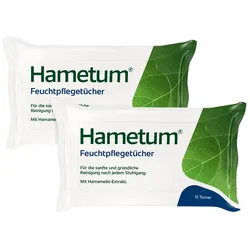 Hametum Feuchtpflegetücher Set 2X12 St