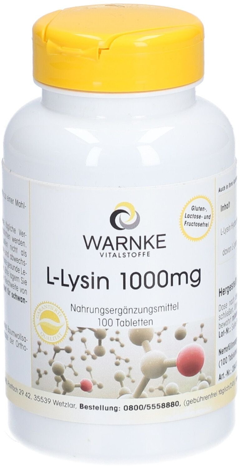 L-Lysin 1000mg