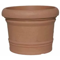 SIENA GARDEN Pflanzgefäß »Norah«, Kunststoff, terrakottafarben, rund - braun