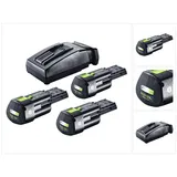 Festool Energie Set 3x BP 18 Li 3,0 Akku 18 V 3,0 Ah