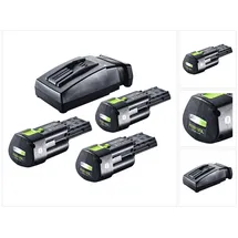Festool Energie Set 3x BP 18 Li 3,0 Akku 18 V 3,0 Ah