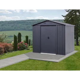 Floraworld Gartenhaus 2 x 2,36 m Anthrazit