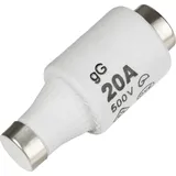 FP Sicherung DII/E27 20 A Träge 5 Stück