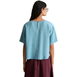 Marc O'Polo Kurzarmbluse Blau S