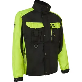 URG Arbeitsjacke Berufsjacke Bauarbeiter Schutzjacke Warnjacke Gelb 50 - 50