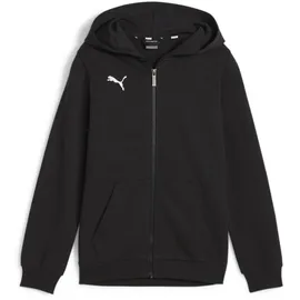 Puma teamGOAL Casuals Kapuzenjacke Jungen 03 black/white 116