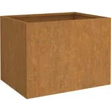 vidaXL Pflanzkübel 62 x 47 x 46 cm Cortenstahl
