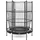 Salta Junior 140 cm inkl. Sicherheitsnetz black