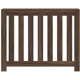 vidaXL Heizkörperverkleidung Braun Eiche 104x20x82 cm