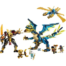 LEGO Ninjago Kaiserliches Mech-Duell gegen den Elementardrachen 71796