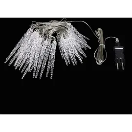 DEUBA Lichterkette Eiszapfen 80 LEDs 8m