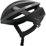 ABUS Viantor - Sportlicher Fahrradhelm für Einsteiger - für Damen und Herren - Schwarz Matt, Größe M