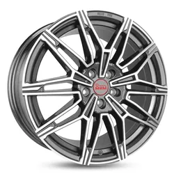 MAM Wheels B3 Palladium Front Polish 8.5x19 ET 30 5/112 Alufelge Grau