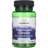 Swanson Triple Magnesium Complex, 400mg - 30 Kapseln
