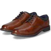 Bugatti Herren Ciriaco Lace Shoe, Cognac, 45 - 45