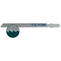 tecwerk Stichsägeblatt Gesamt-L.100 mm Zahnt.2,5 mm S.1,45 mm 25 St.