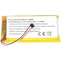 AccuCell Akku passend für den Garmin Nuvi 2460 Akku 361-00051-02, 361-00051-00
