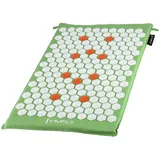 HMS Akupressurmatte Akupressur Massagematte Akupunktur Therapiematte, über 8000 Massagepunkte, 66x41cm grün
