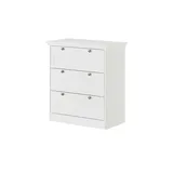 Intertrade Schubladenkommode 80 x 90 x 45 cm Weiß