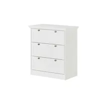Intertrade Schubladenkommode 80 x 90 x 45 cm Weiß
