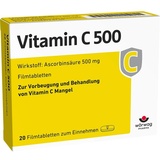 Wörwag Pharma Vitamin C 500 Filmtabletten 20 St.