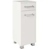 WELLTIME Cosmo Midischrank 30,2 x 76,5 x 32,5 cm Weiß