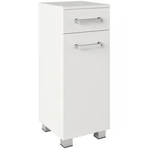 WELLTIME Cosmo Midischrank 30,2 x 76,5 x 32,5 cm Weiß