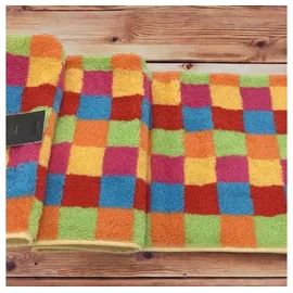 CAWÖ Life Style Karo 7017 Handtuch 50 x 100 cm multicolor