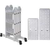 TOOLCRAFT TO-10104645 Multifunktionsleiter 3 Stufen