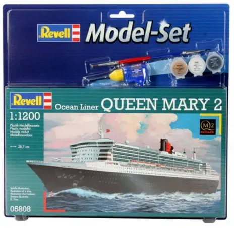 Revell 65808 Model Set Queen Mary 2
