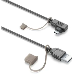Interphone RIDESYNC Ladekabel USB-A zu USB-C, schwarz