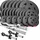 Hop-Sport Hantelset Langhantel 125 kg schwarz / silber