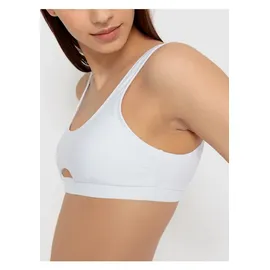 lscn by lascana Bikini-Top Damen Weiß 42 Cup C/D
