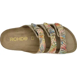 ROHDE Klassische Pantoletten für Damen, beige, Größe 39